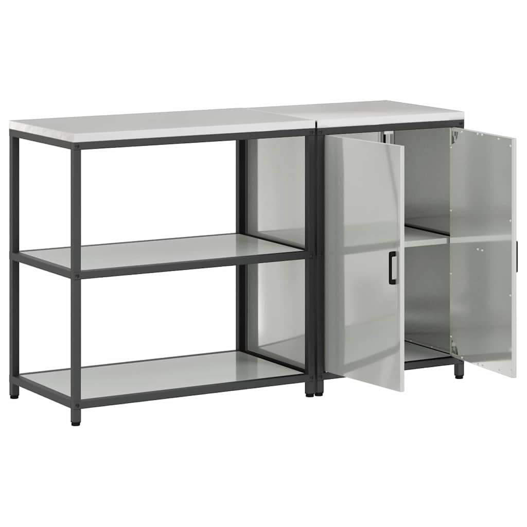 Aufbewahrungsset für die Küche HATTEM 2 pcs Silber