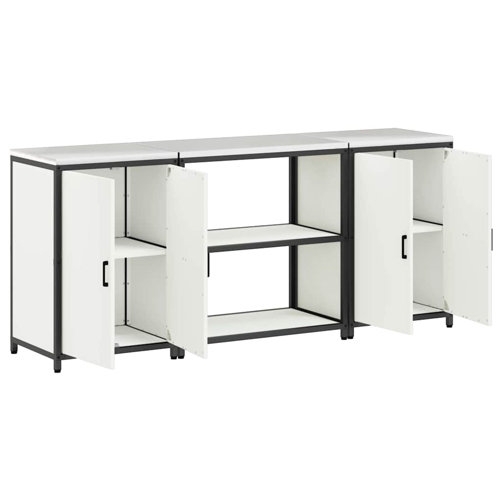 Aufbewahrungsset für die Küche HATTEM 3 pcs Weiß