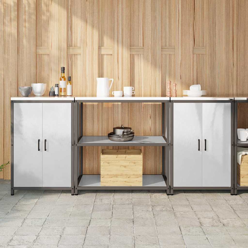Aufbewahrungsset für die Küche HATTEM 3 pcs Silber Edelstahl