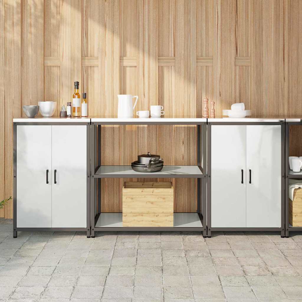 Aufbewahrungsset für die Küche HATTEM 3 pcs Silber