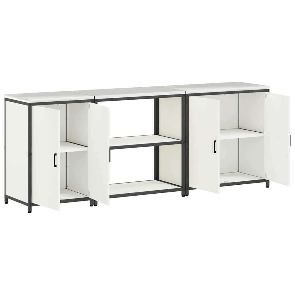 Aufbewahrungsset für die Küche HATTEM 3 pcs Weiß