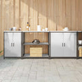 Aufbewahrungsset für die Küche HATTEM 3 pcs Silber Edelstahl