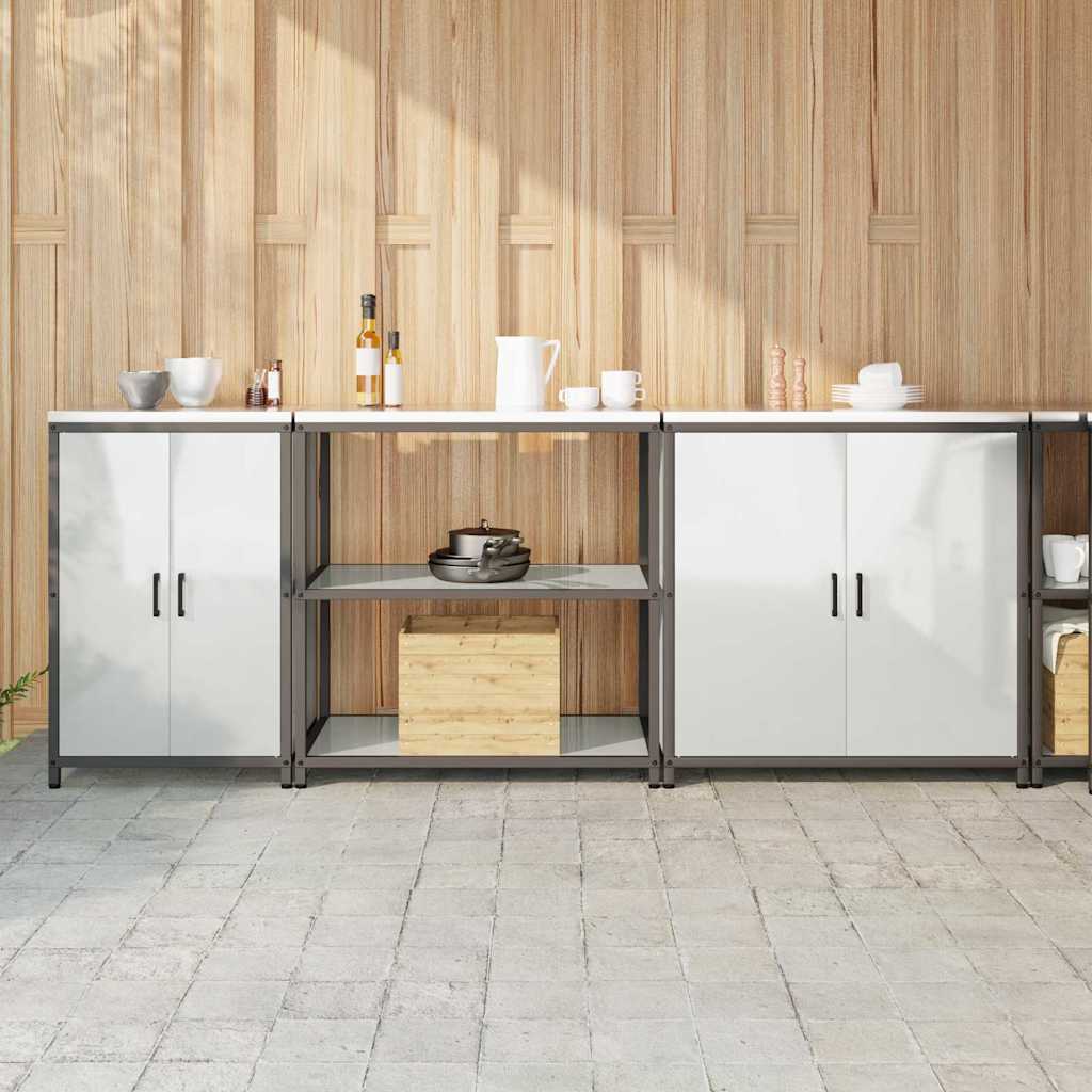 Aufbewahrungsset für die Küche HATTEM 3 pcs Silber
