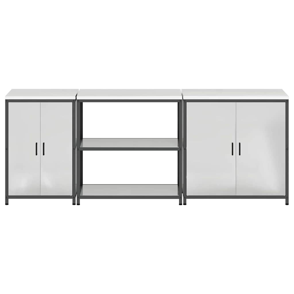 Aufbewahrungsset für die Küche HATTEM 3 pcs Silber