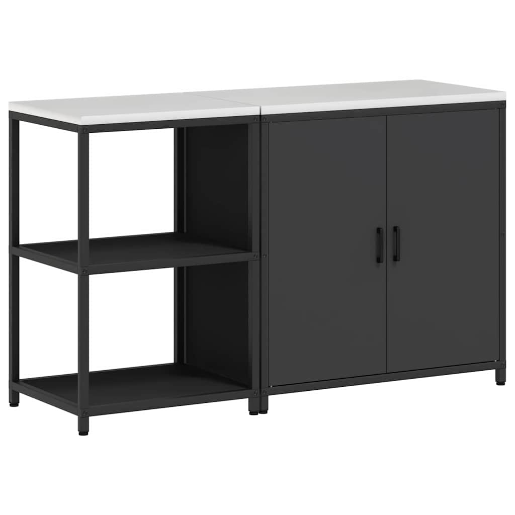 Aufbewahrungsset für die Küche HATTEM 2 pcs Schwarz