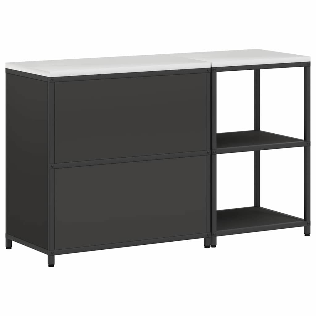 Aufbewahrungsset für die Küche HATTEM 2 pcs Schwarz