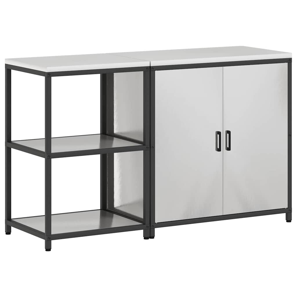 Aufbewahrungsset für die Küche HATTEM 2 pcs Silber Edelstahl