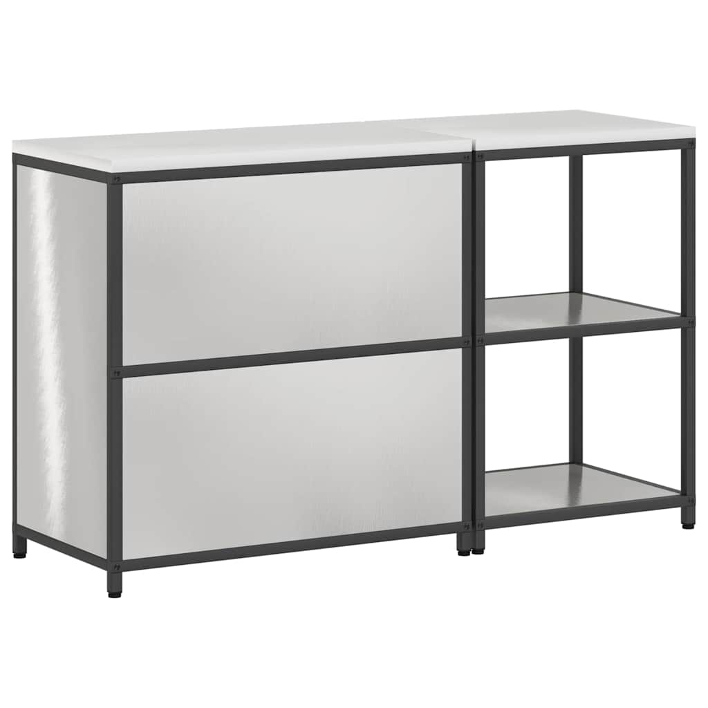 Aufbewahrungsset für die Küche HATTEM 2 pcs Silber Edelstahl