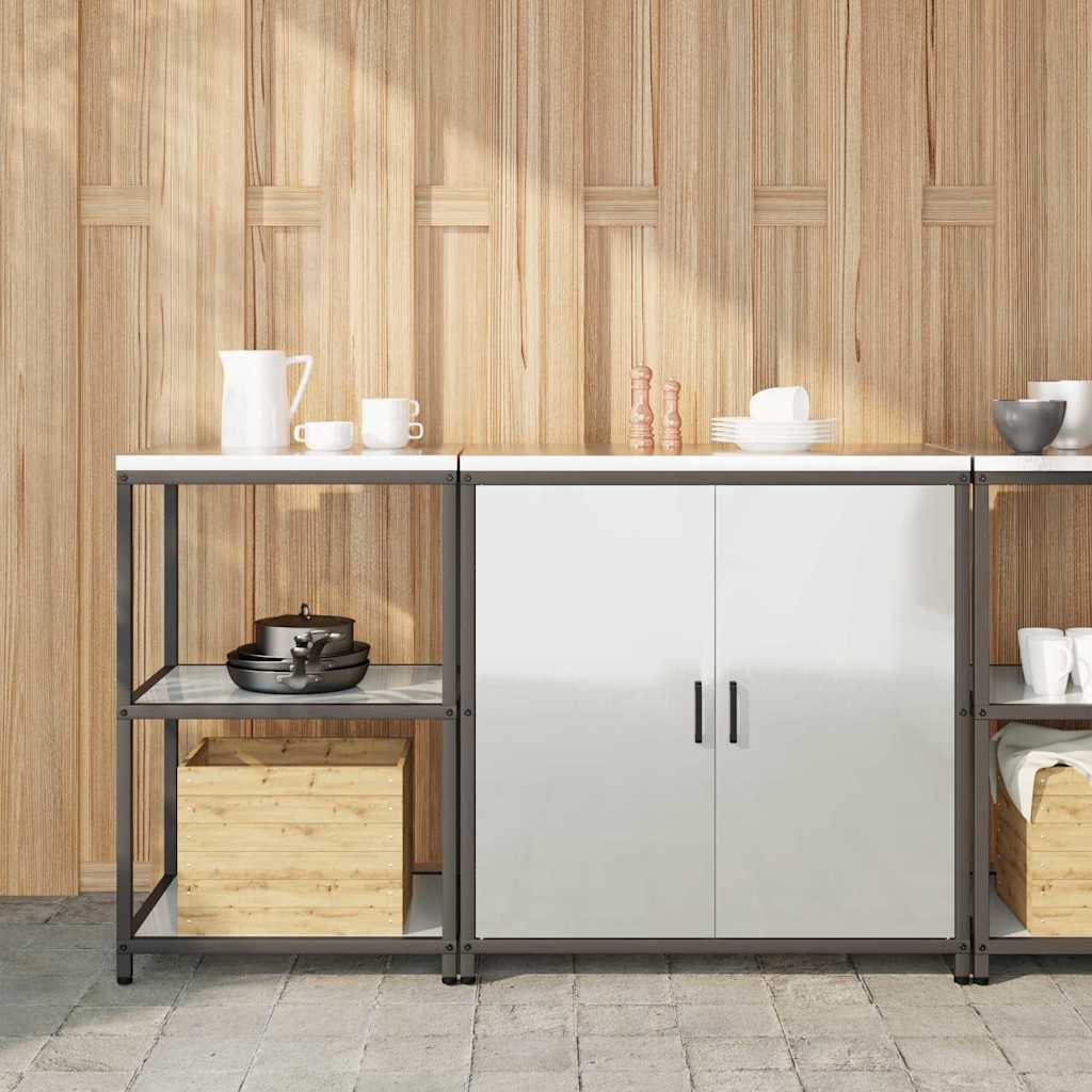 Aufbewahrungsset für die Küche HATTEM 2 pcs Silber