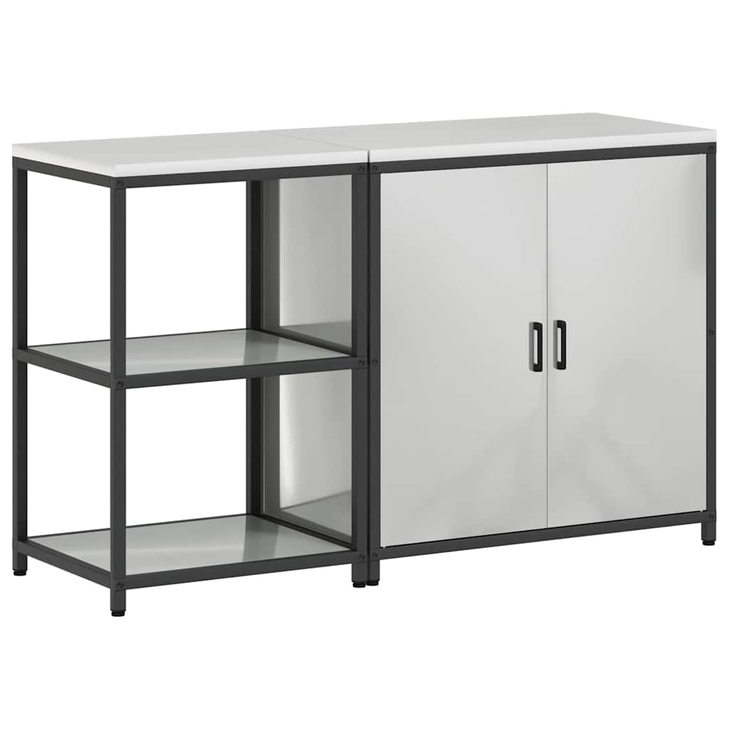 Aufbewahrungsset für die Küche HATTEM 2 pcs Silber
