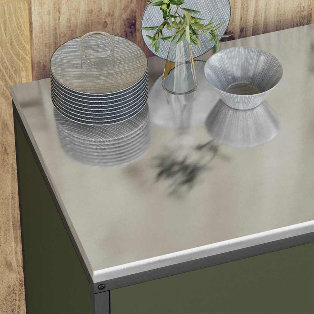 Aufbewahrungsset für die Küche HATTEM 2 pcs Olivgrün