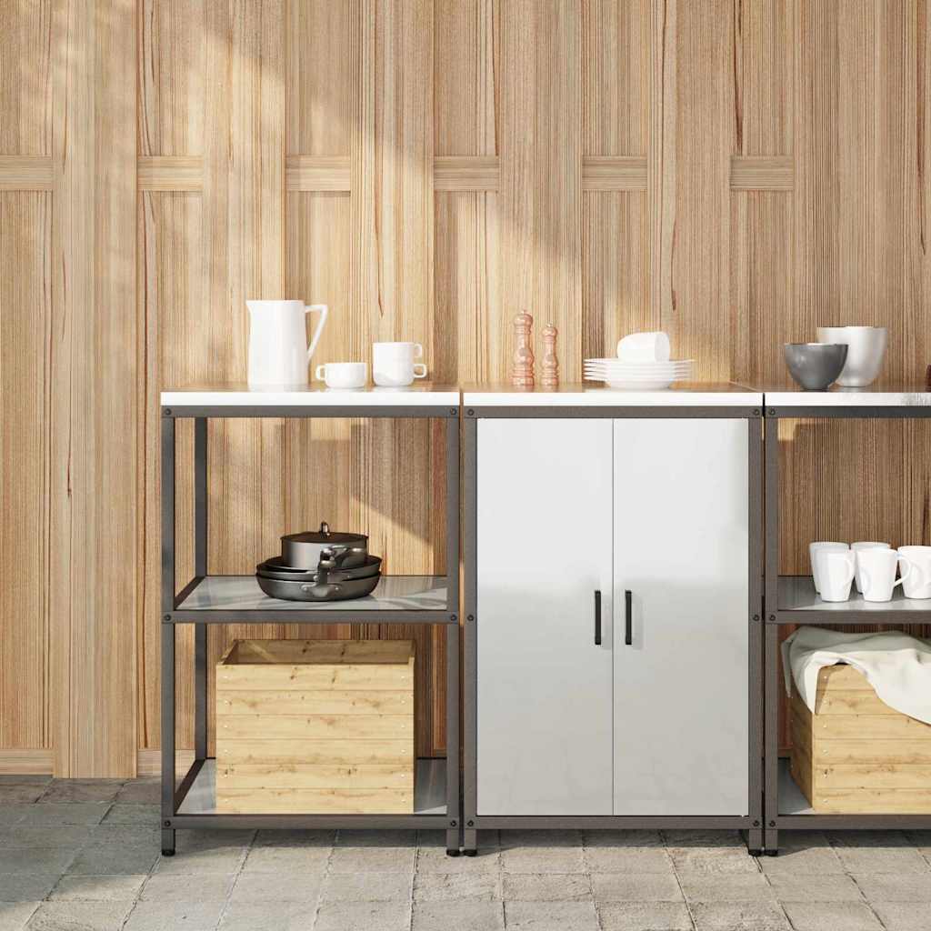 Aufbewahrungsset für die Küche HATTEM 2 pcs Silber