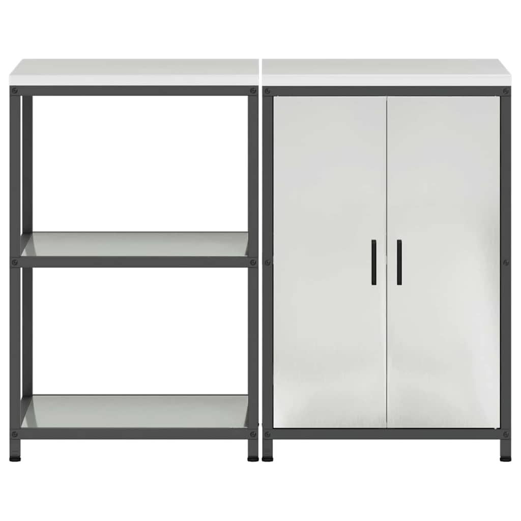 Aufbewahrungsset für die Küche HATTEM 2 pcs Silber