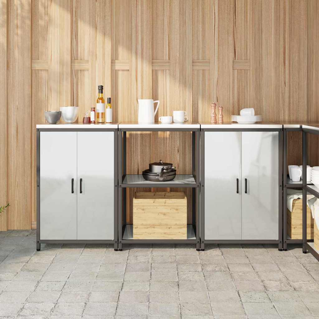 Aufbewahrungsset für die Küche HATTEM 3 pcs Silber