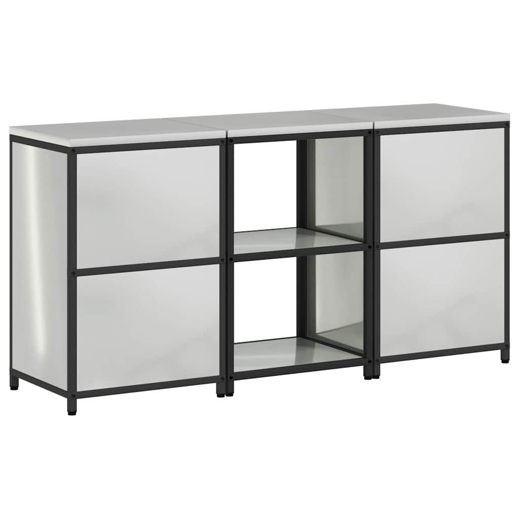 Aufbewahrungsset für die Küche HATTEM 3 pcs Silber