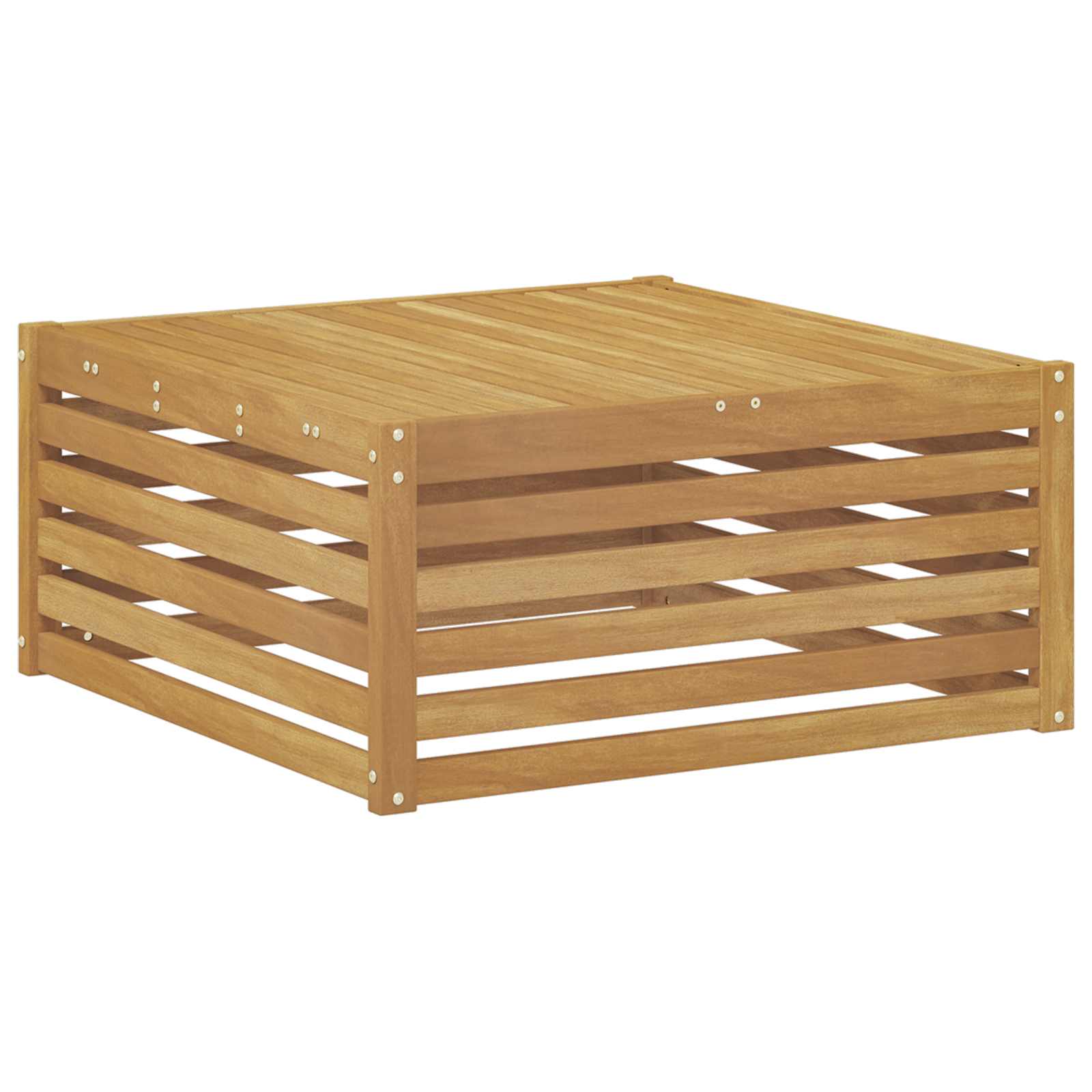 Outdoor-Sofagarnitur 6 pcs Weiß 79 x 79 x 37 cm