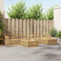 Outdoor-Sofagarnitur 6 pcs Weiß 79 x 79 x 37 cm