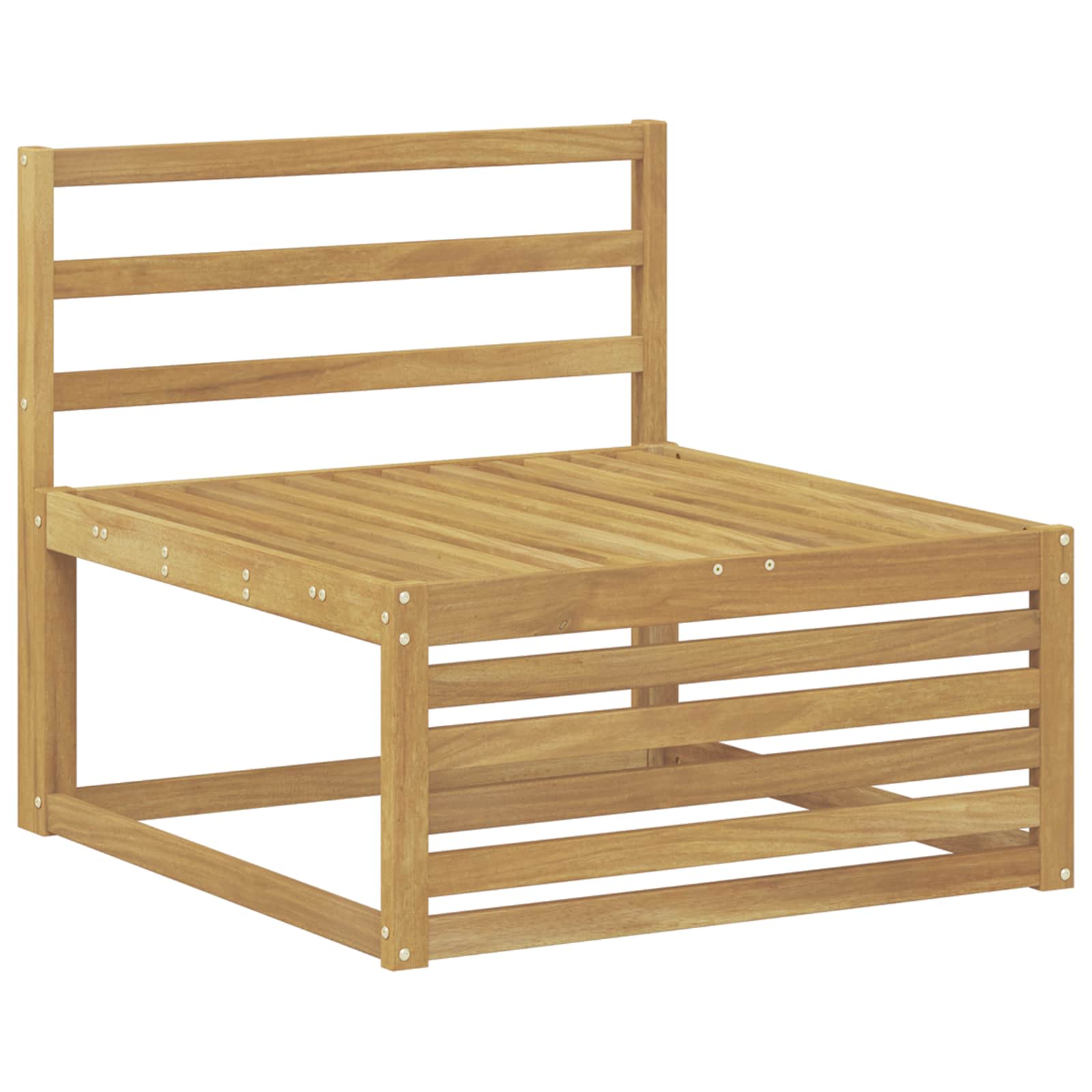 Outdoor-Sofagarnitur 6 pcs Weiß 79 x 79 x 37 cm