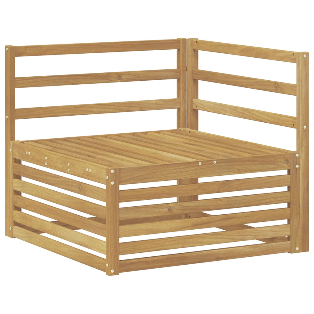 Outdoor-Sofagarnitur 5 pcs Weiß 327 x 168,5 x 73 cm