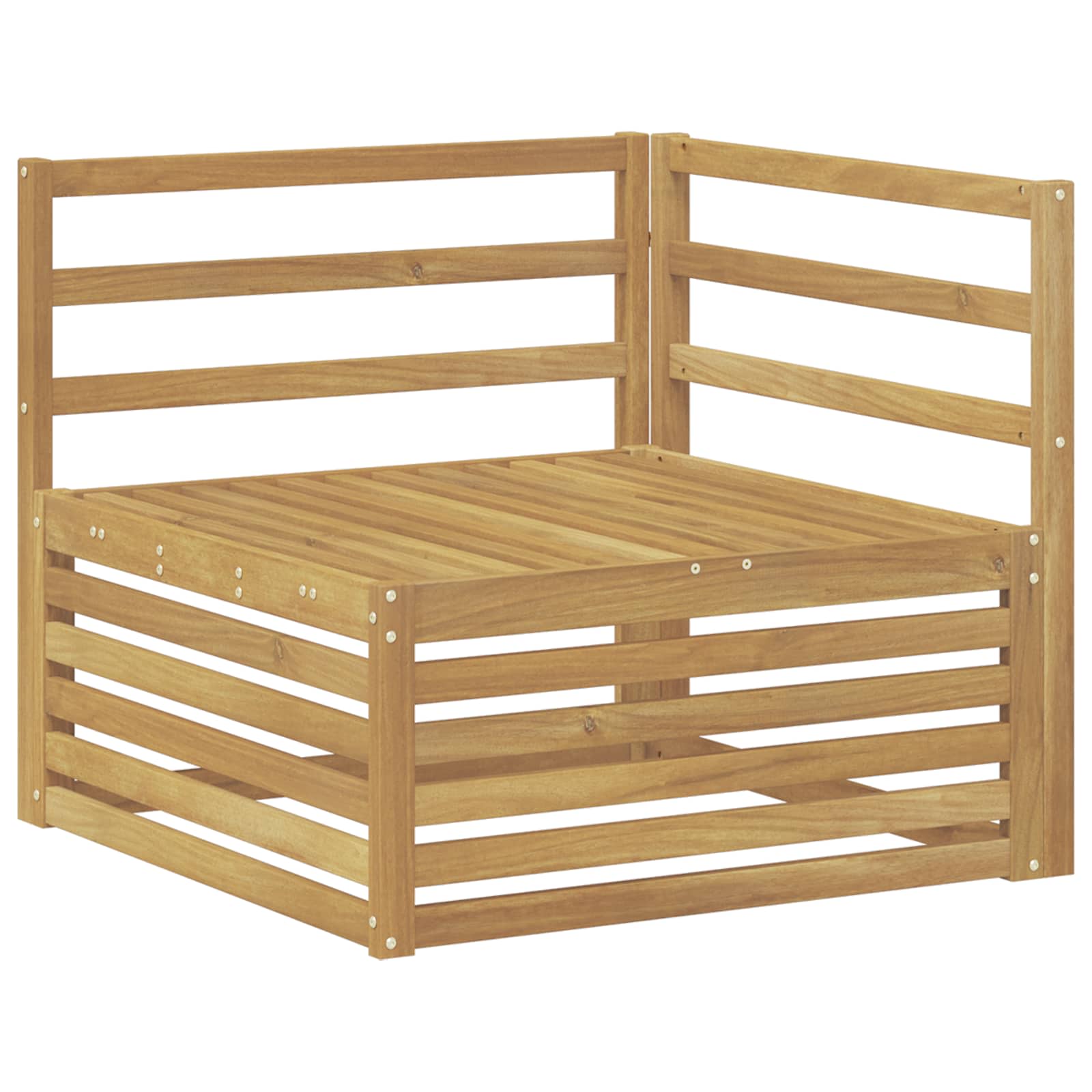 Outdoor-Sofagarnitur 5 pcs Weiß 329 x 170,5 x 73 cm