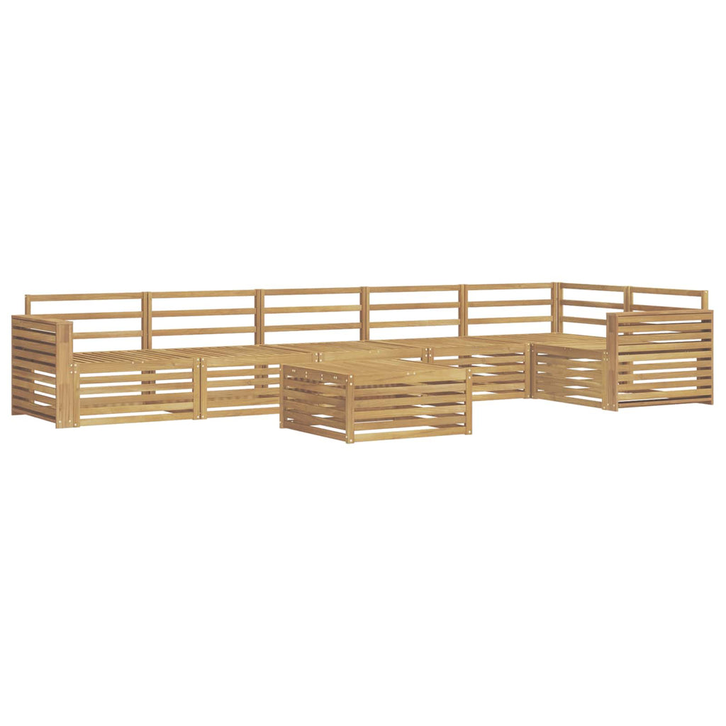 Outdoor-Sofagarnitur 7 pcs Weiß 79 x 79 x 37 cm