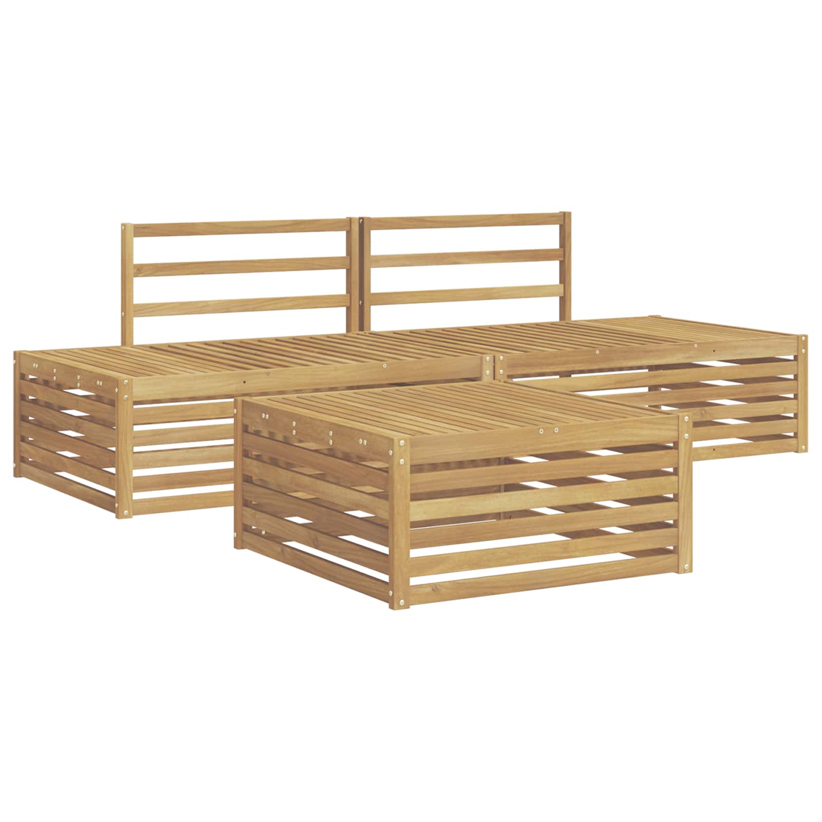 Outdoor-Sofagarnitur 4 Stück