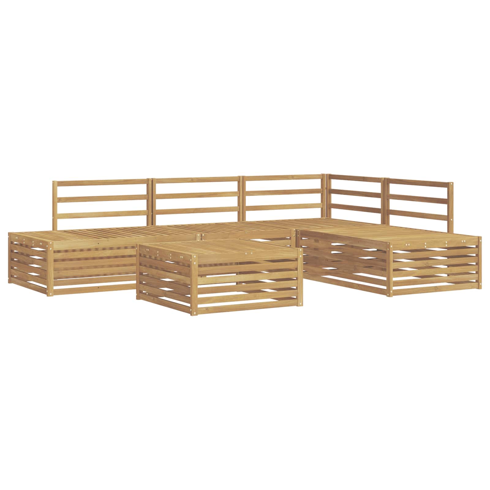 Outdoor-Sofagarnitur 6 Stück