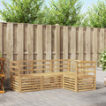 Sofagarnituren 4 pcs Weiß 185,5 x 126,5 x 73 cm