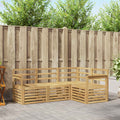 Sofagarnituren 4 pcs Weiß 187,5 x 128,5 x 73 cm