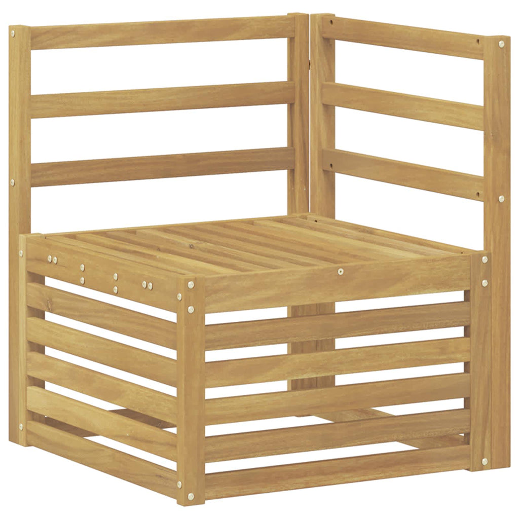 Outdoor-Sofagarnitur 7 pcs Weiß 59 x 59 x 37 cm