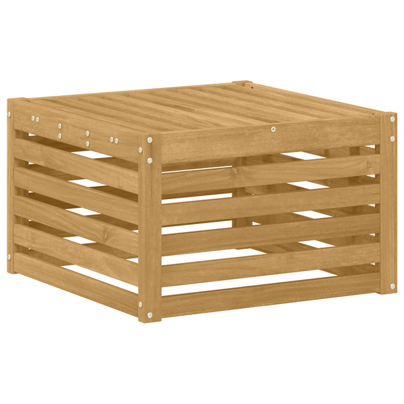 Outdoor-Sofagarnitur 8 pcs Weiß 304 x 185,5 x 73 cm