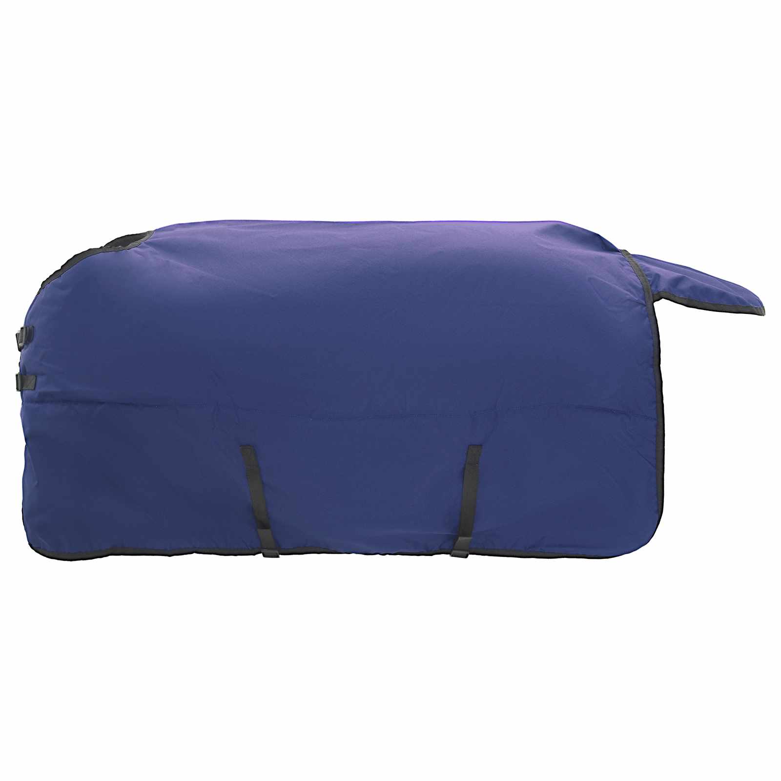 Pferdedecke Dunkelgrün und Schwarz 115 cm Polyester
