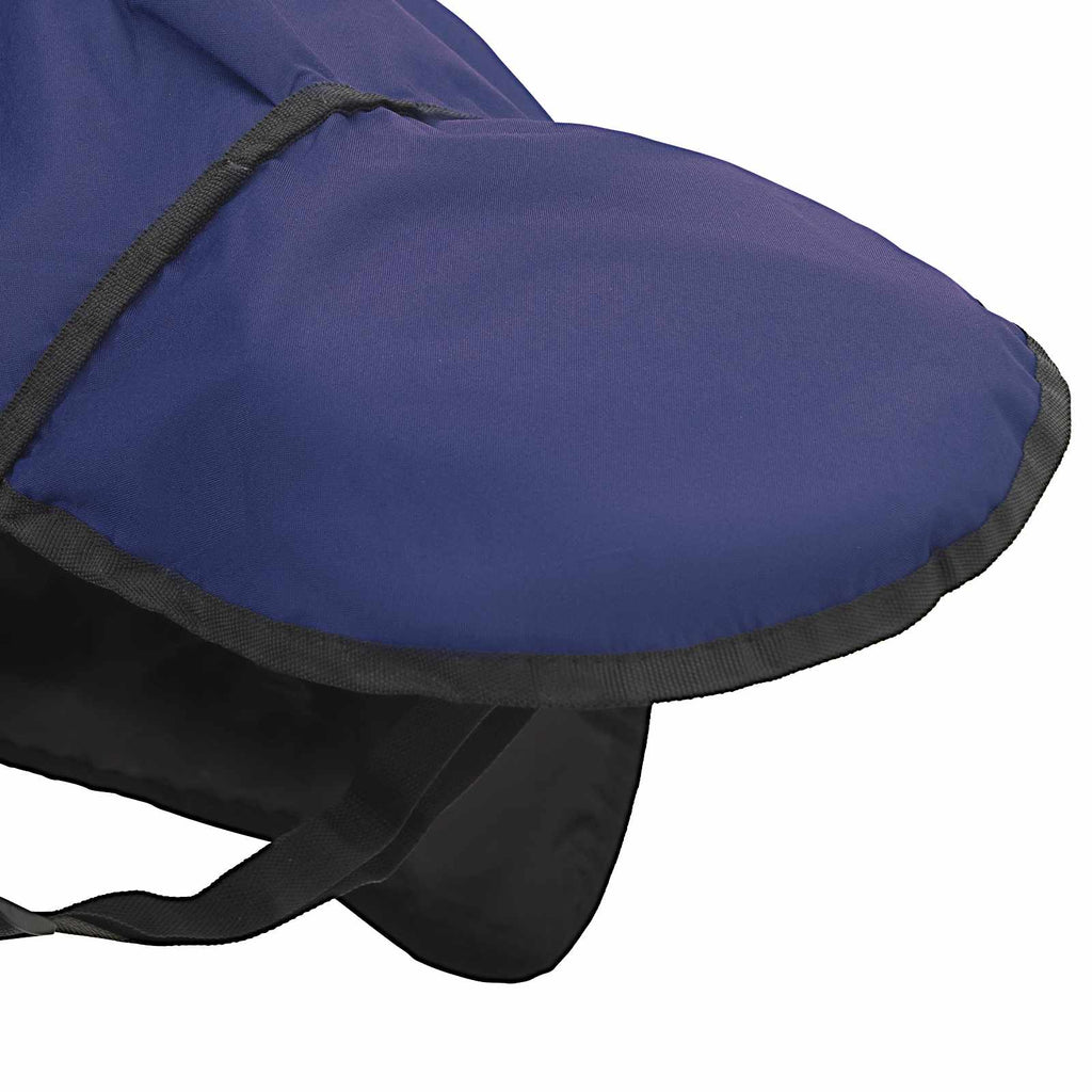 Pferdedecke Dunkelgrün und Schwarz 145 cm Polyester
