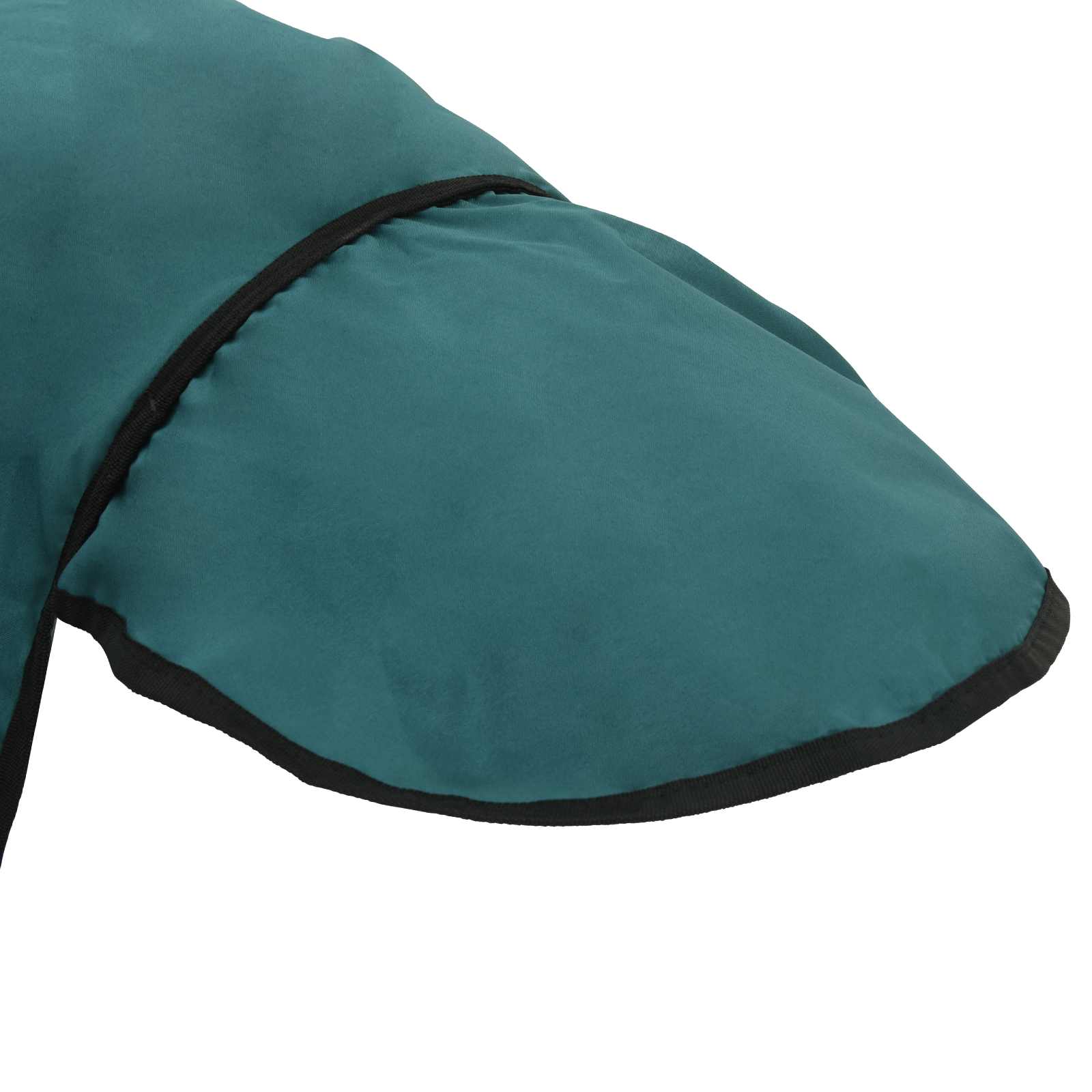 Pferdedecke Dunkelgrün und Schwarz 75 cm Polyester