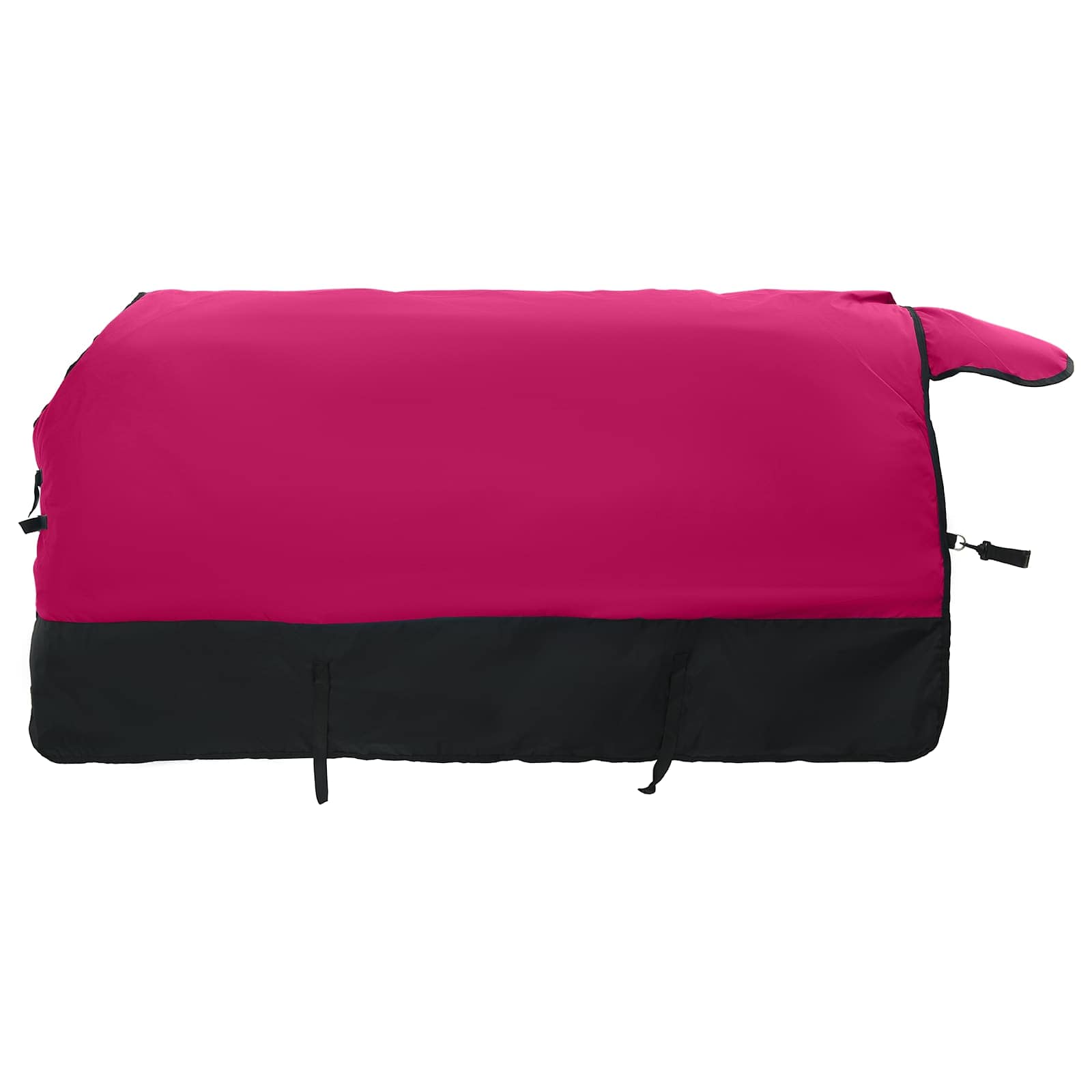 Pferdedecke Rosa und Schwarz 165 cm Polyester