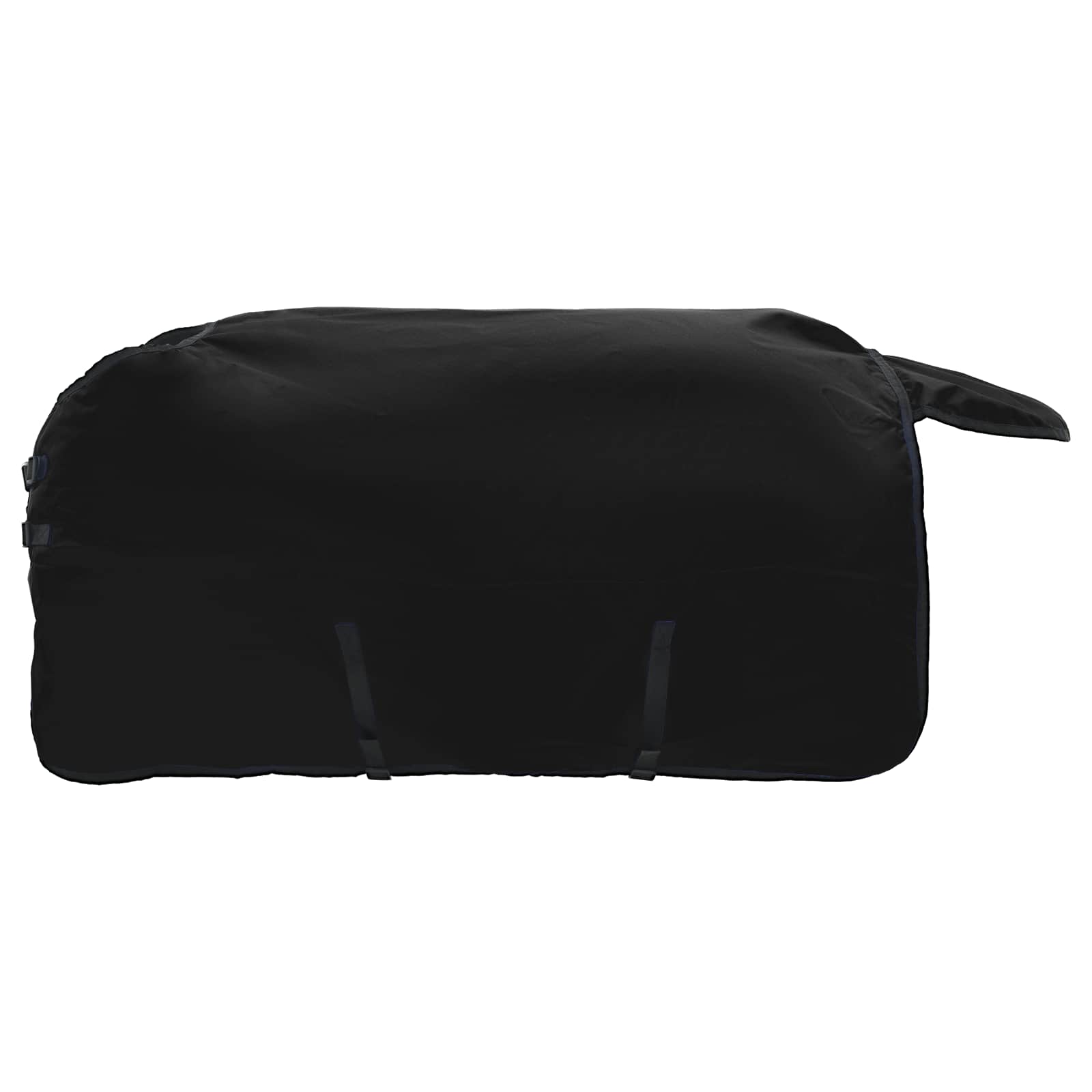 Pferdedecke Dunkelgrün und Schwarz 125 cm Polyester
