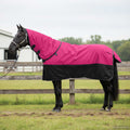 Pferdedecke Rosa und Schwarz 105 cm Polyester
