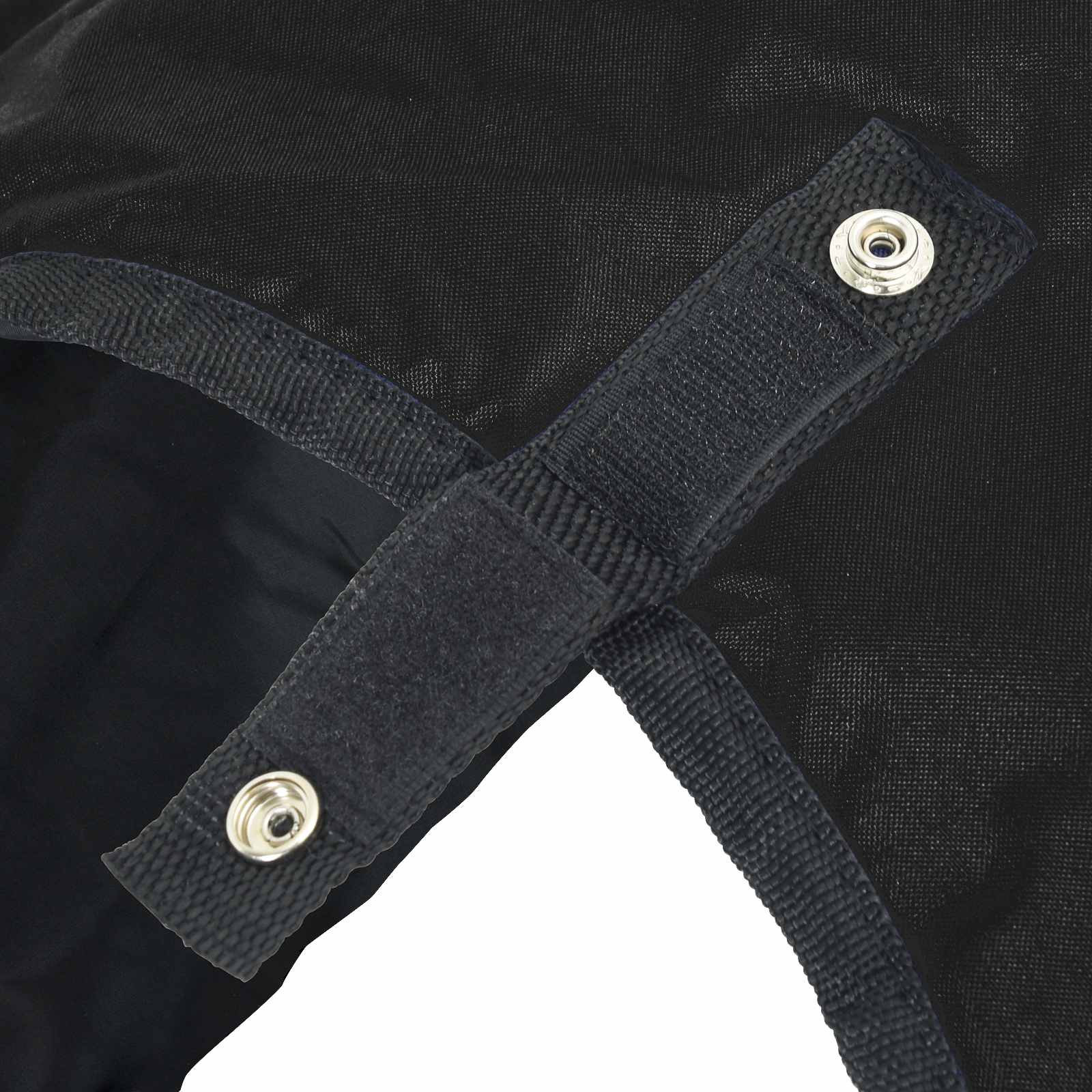 Pferdedecke Dunkelgrün und Schwarz 95 cm Polyester