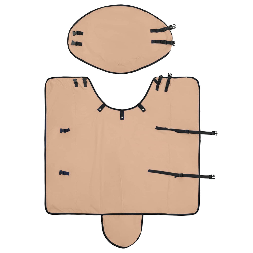 Pferdedecke Cappuccino 145 cm Polyester