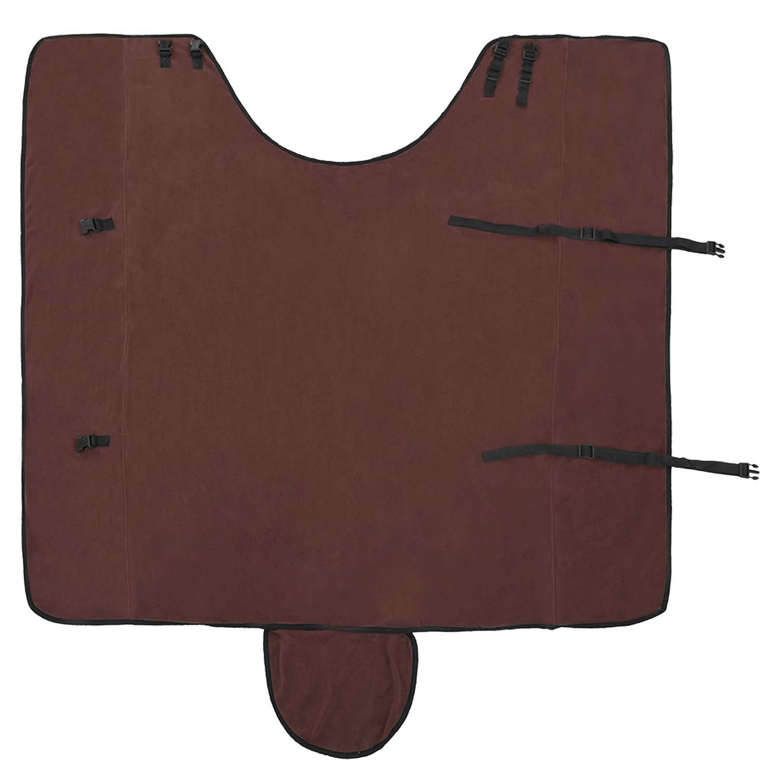 Pferdedecke Volles Dunkelbraun 125 cm Polyester