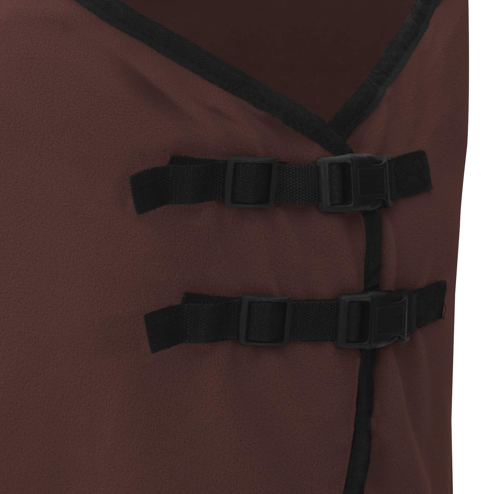 Pferdedecke Volles Dunkelbraun 135 cm Polyester