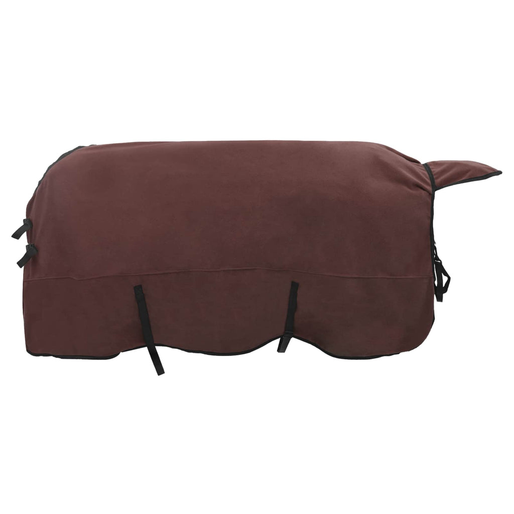 Pferdedecke Volles Dunkelbraun 145 cm Polyester