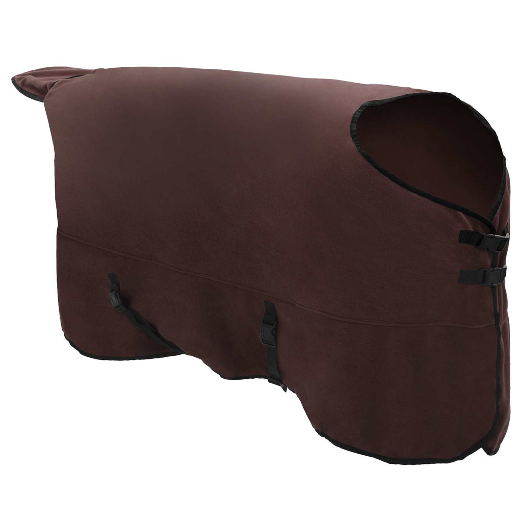 Pferdedecke Volles Dunkelbraun 155 cm Polyester