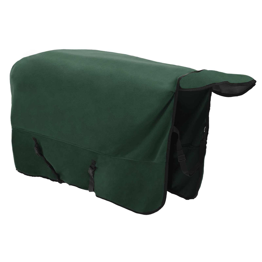 Pferdedecke Dunkelgrün 155 cm Polyester