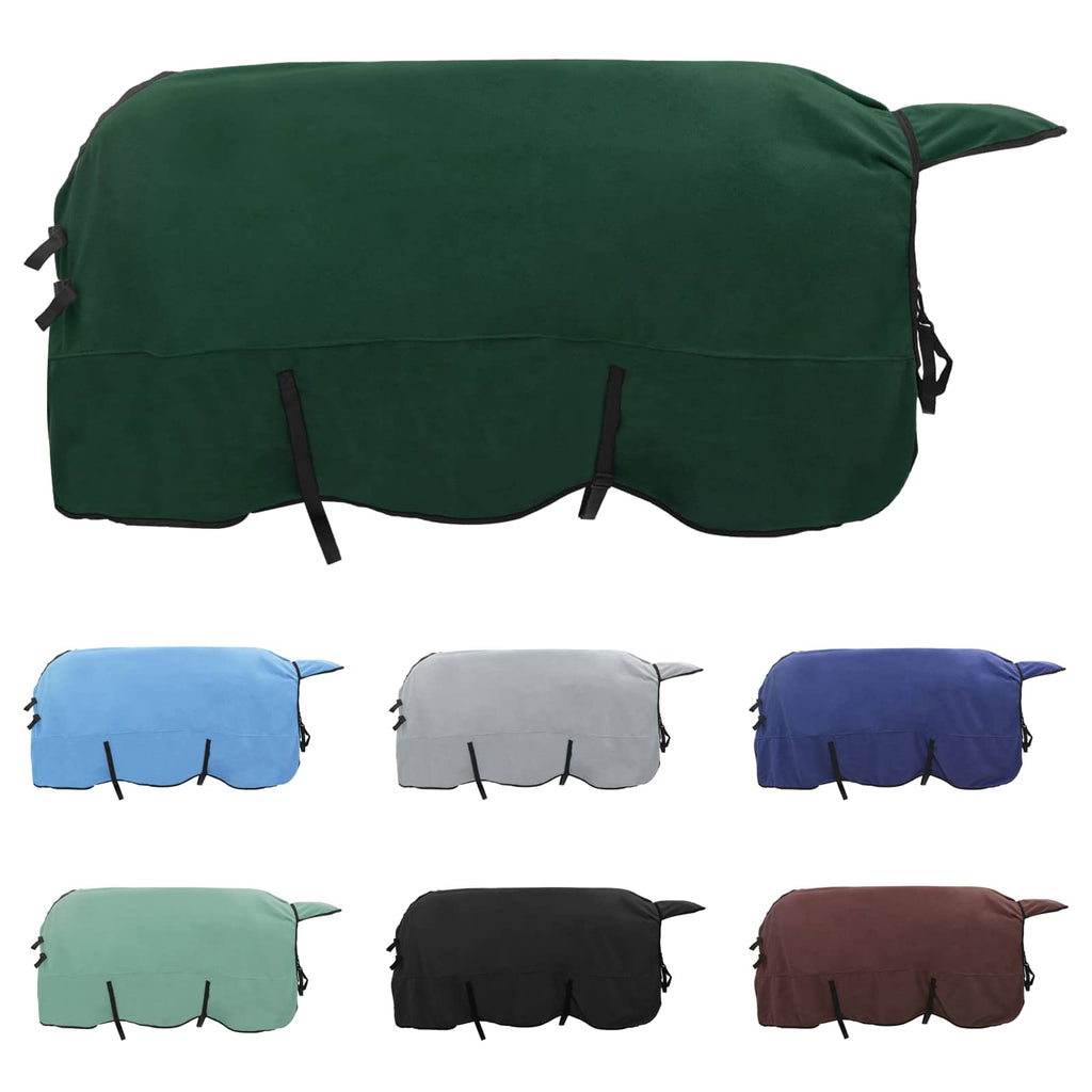 Pferdedecke Dunkelgrün 155 cm Polyester
