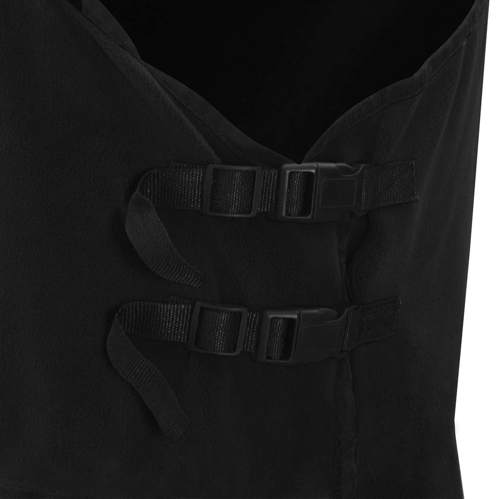 Pferdedecke Schwarz 165 cm Polyester