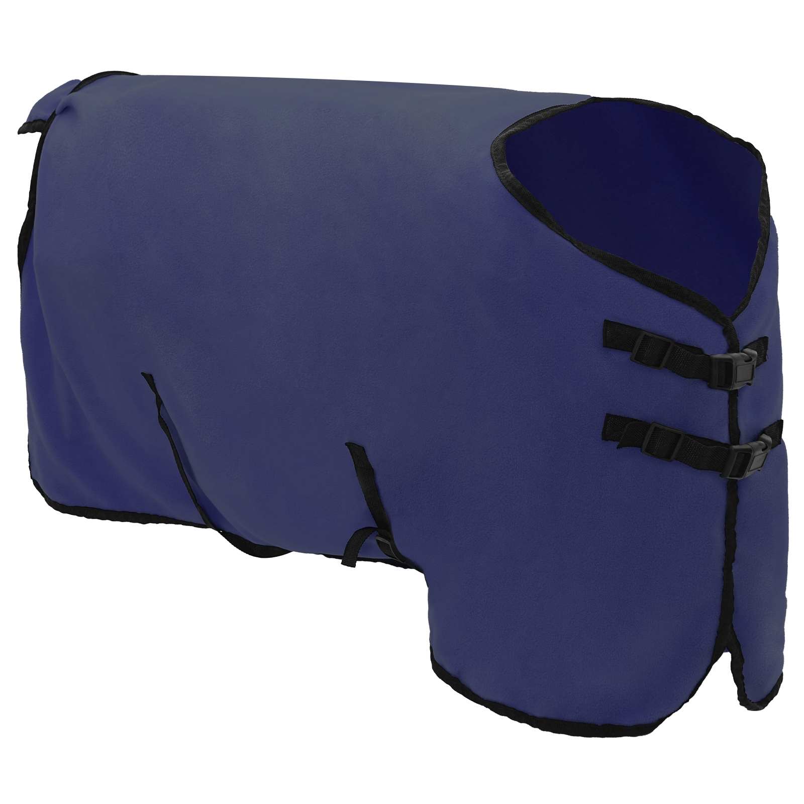 Pferdedecke Marineblau 105 cm Polyester