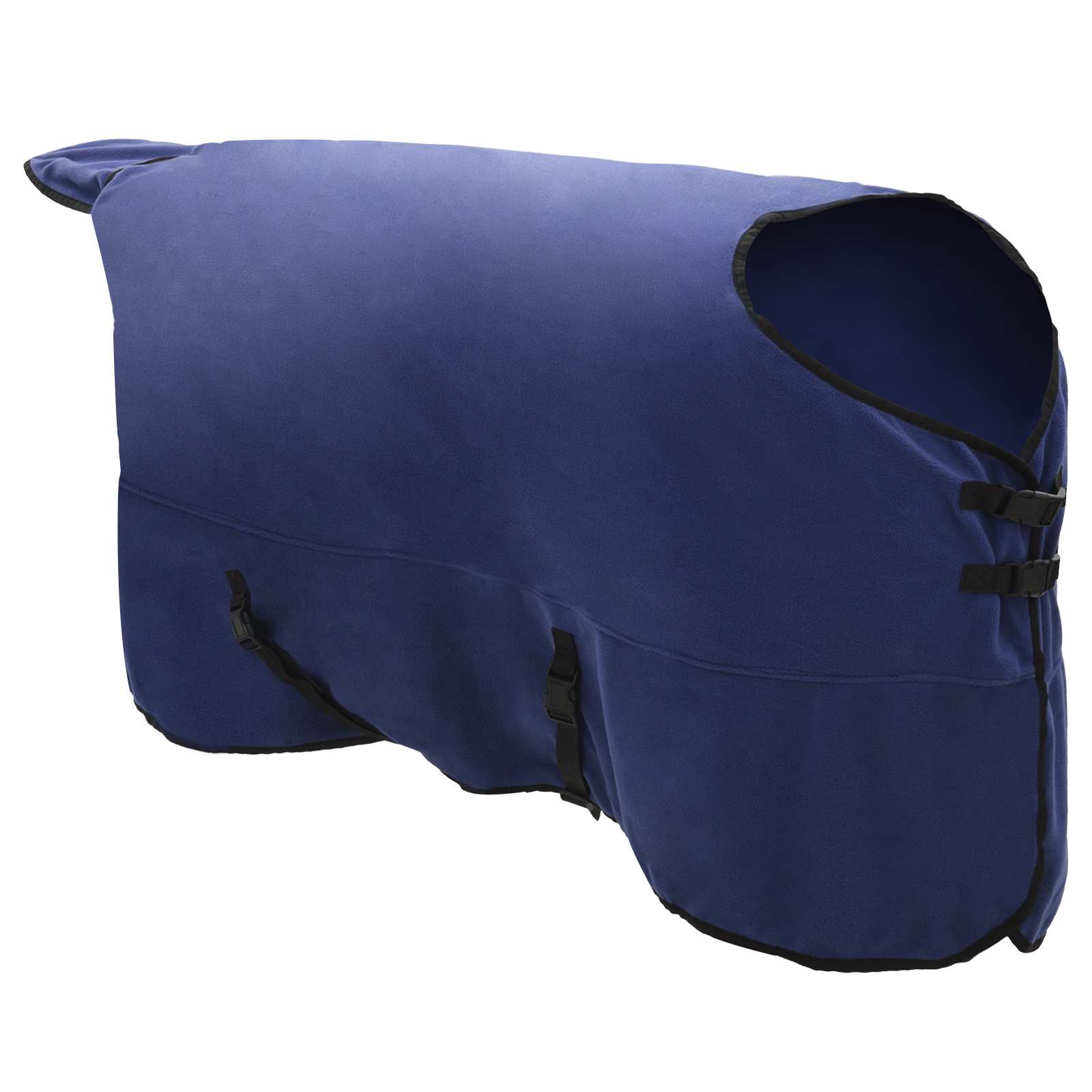 Pferdedecke Marineblau 155 cm Polyester