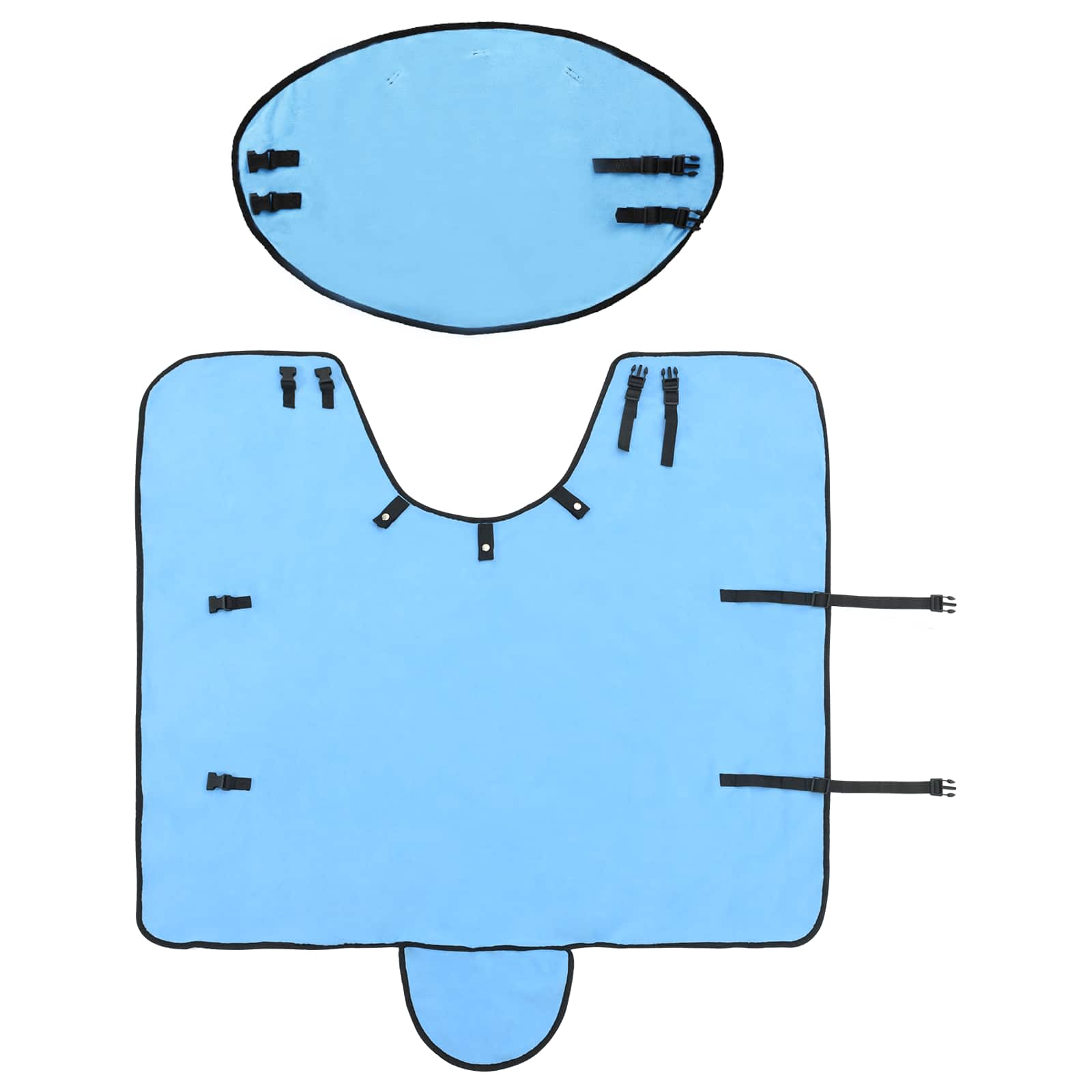 Pferdedecke Volles Aqua 115 cm Polyester