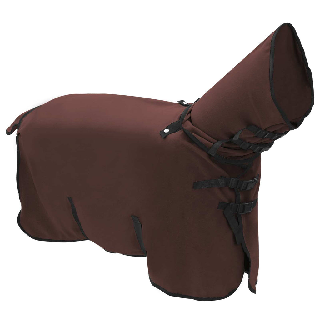 Pferdedecke Volles Dunkelbraun 115 cm Polyester